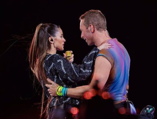 Pura emoción: El video de Tini Stoessel y Chris Martin juntos en el escenario