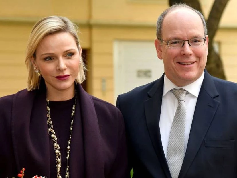 Alberto de Mónaco posó con Jazmin y Alexandre, sus hijos