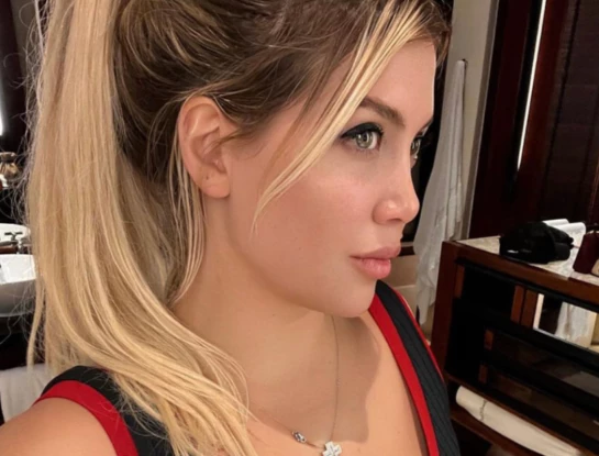 El outfit fashion con el que Wanda Nara salió a andar en bicicleta por Maldivas 