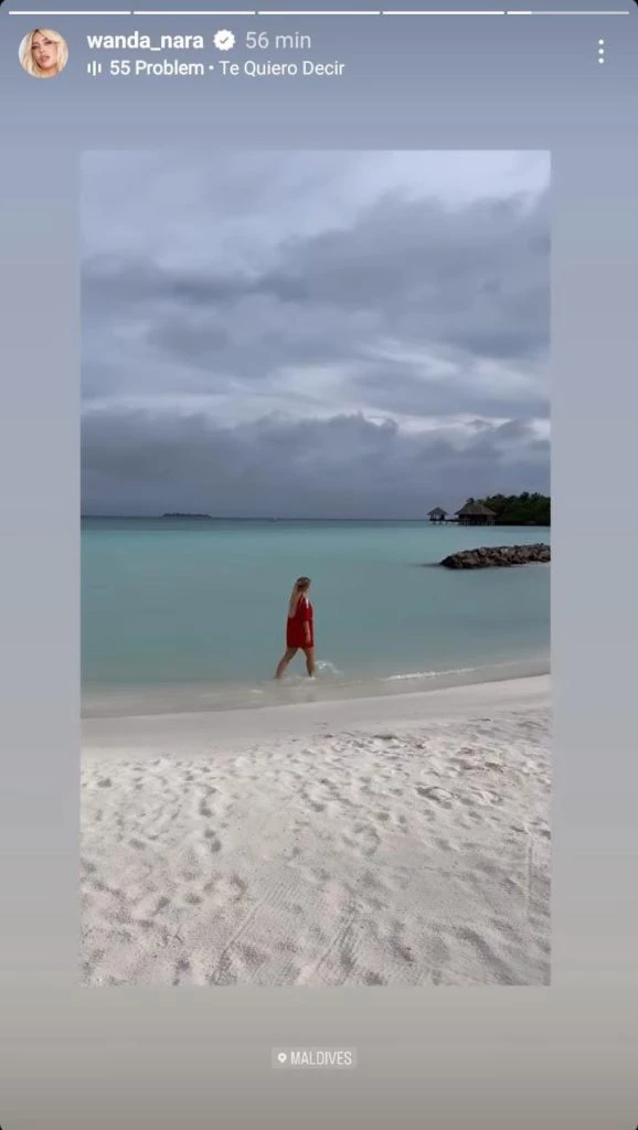 Wanda Nara mostró su romántico viaje con Mauro Icardi