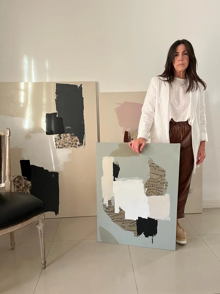 La historia de la artista plástica que superó el síndrome del nido vacío a través de su gran pasión