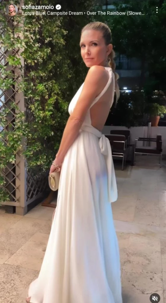 El look de Sofía Zámolo.