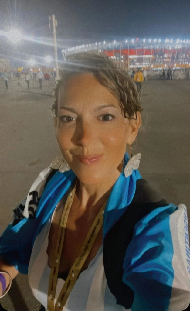 Bárbara Mc Coubrey desde Qatar