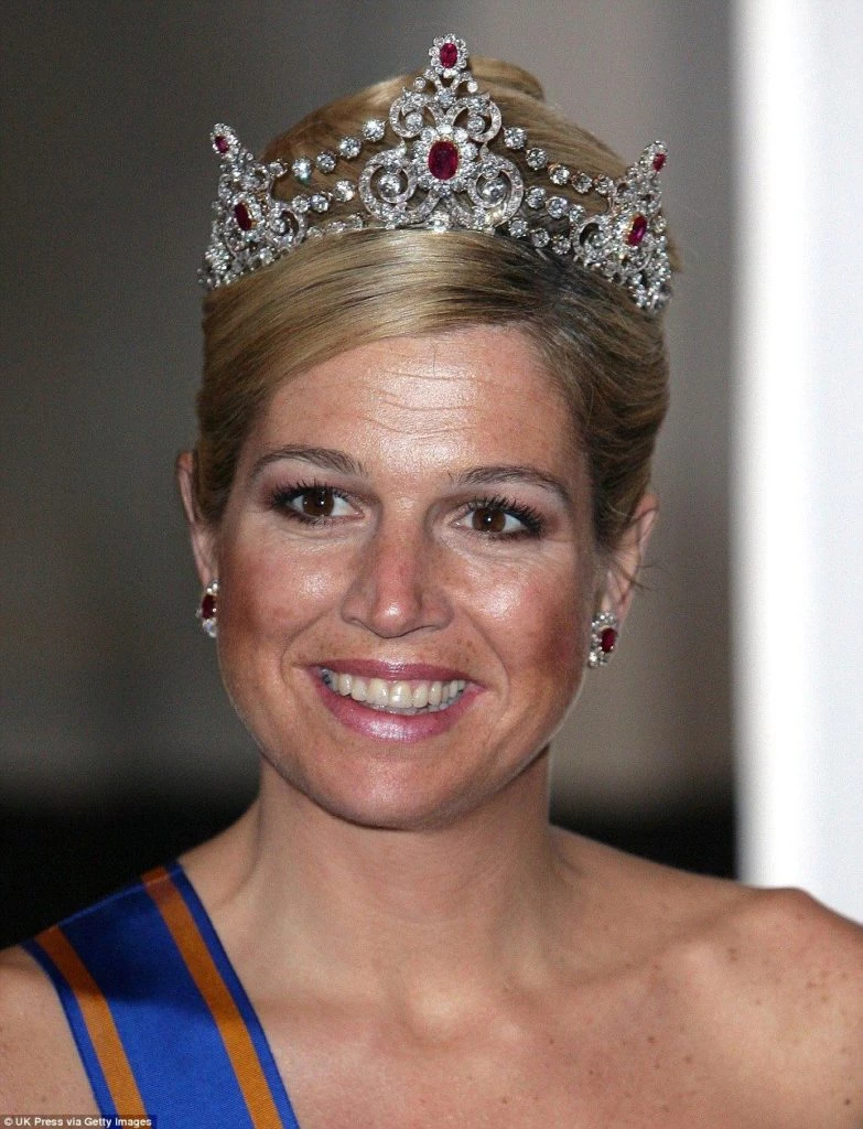 La curiosa historia de la tiara favorita de Máxima 