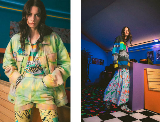 Balmain da vida a la serie Stranger Things con una colección de prendas pop