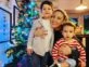 Juana Repetto pasó la Navidad con sus hijos
