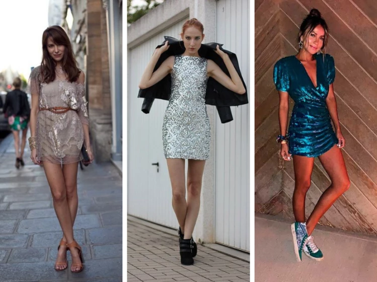 6 looks "shiny", para seguir de largo en Nochebuena