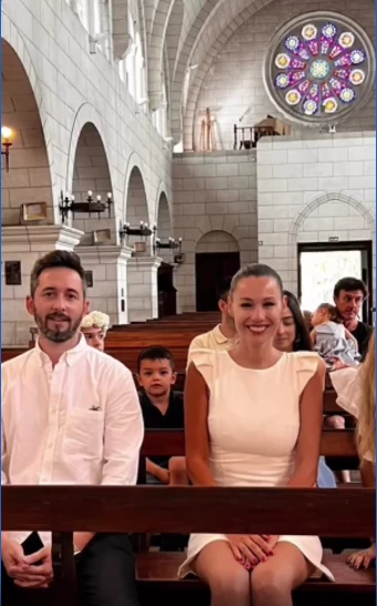 Angie Balbiani bautismo de Cósimo