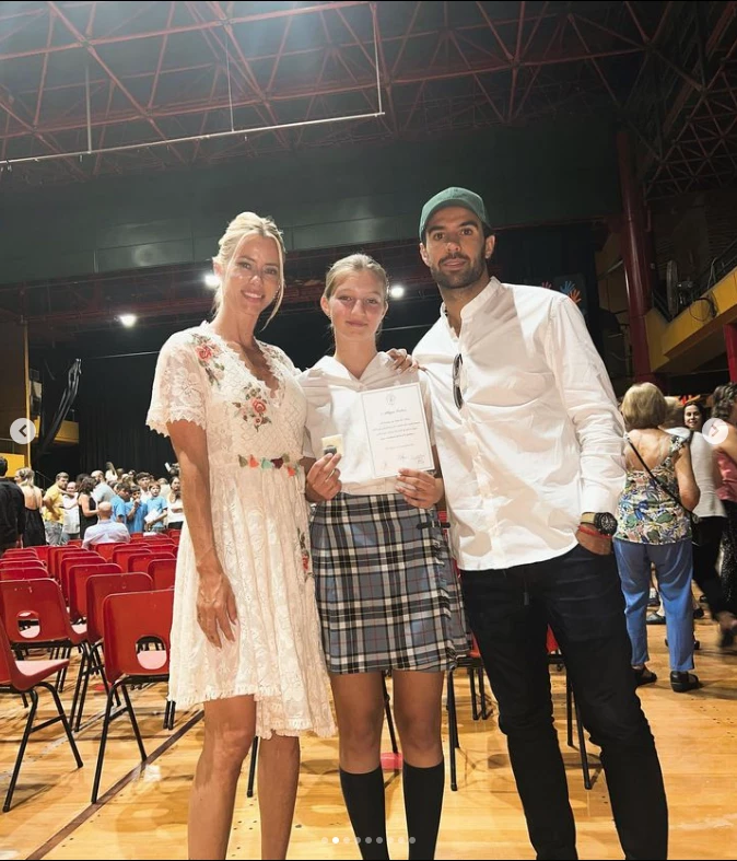 Nicole Neumann con Allegra