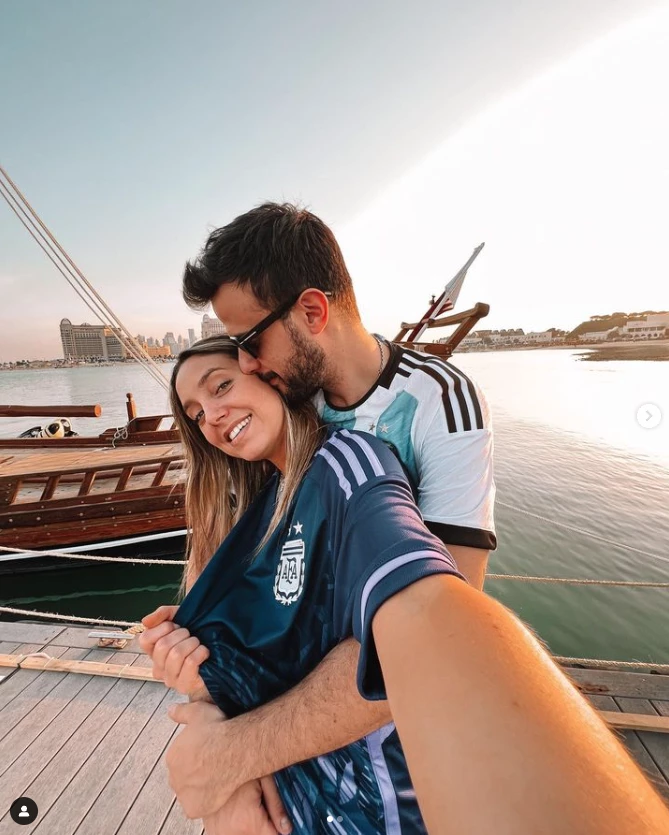 Sofia Martinez y Diego Leuco