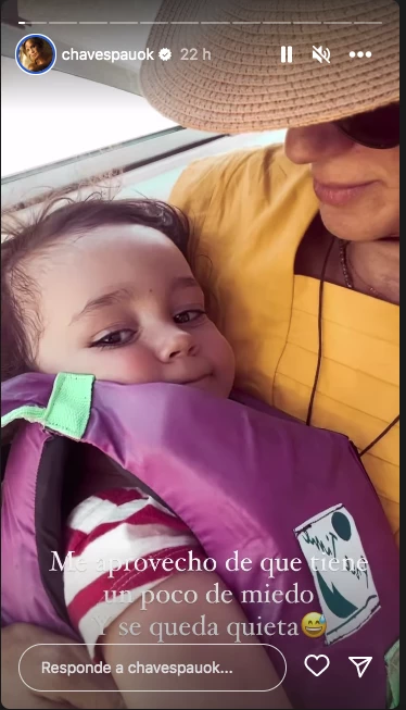 Las fotos del divertido paseo en familia de Paula Chaves