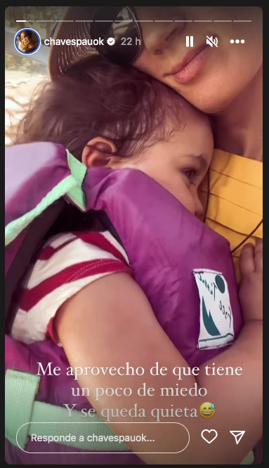 Las fotos del divertido paseo en familia de Paula Chaves