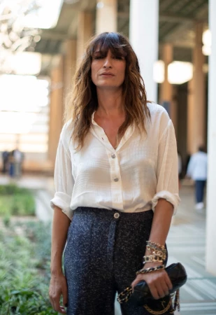Rosy de Palma en desfile de Chanel en Dakar