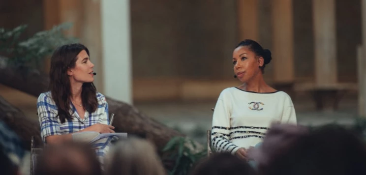 Charlotte Casiraghi en Dakar