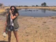 Meghan Markle en Botswana cuando acampó con Harry