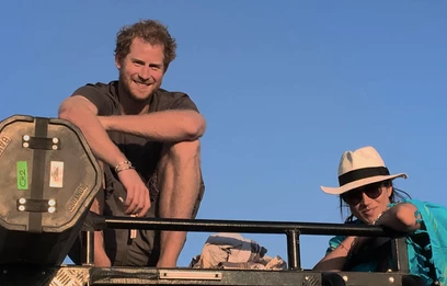 Harry y Meghan en Botswana