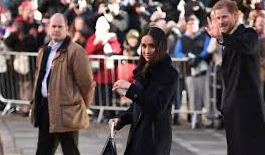 El look de Meghan en la primera actividad pública con Harry
