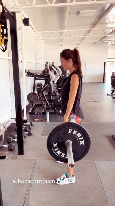 Por qué Paula Chaves hace fuerza en su rutina de entrenamiento