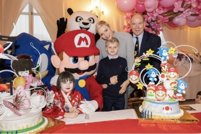 Cumpleaños de 8 de los hijos de Charlene y Alberto de Mónaco