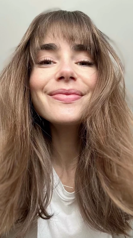 La coloración de Lily Collins que será tendencia en 2023