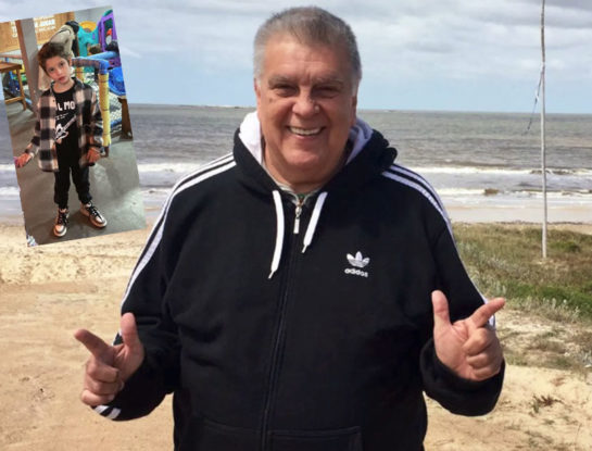 Luis Ventura mostró orgulloso un emotivo video con los avances de su hijo