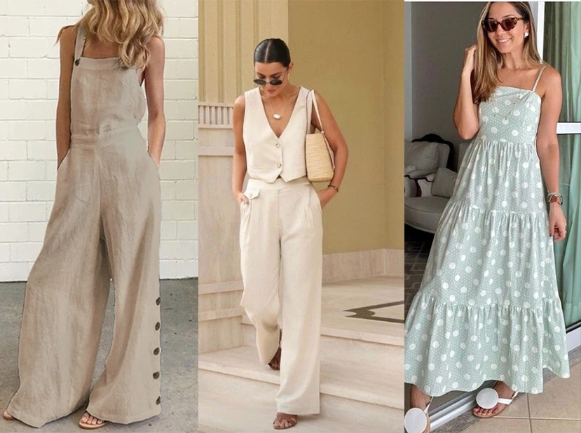 looks para ir a trabajar con calor