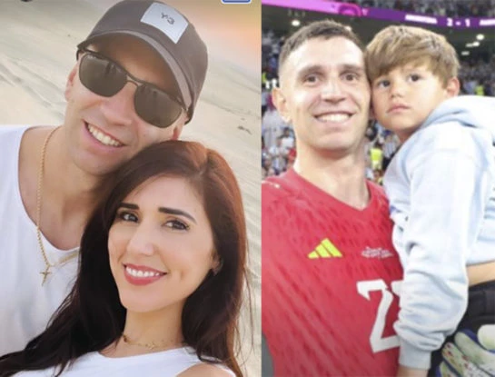 El emotivo mensaje de Mandinha, la mujer del Dibu Martínez, para el arquero de la selección: "Hoy fue un día muy especial"