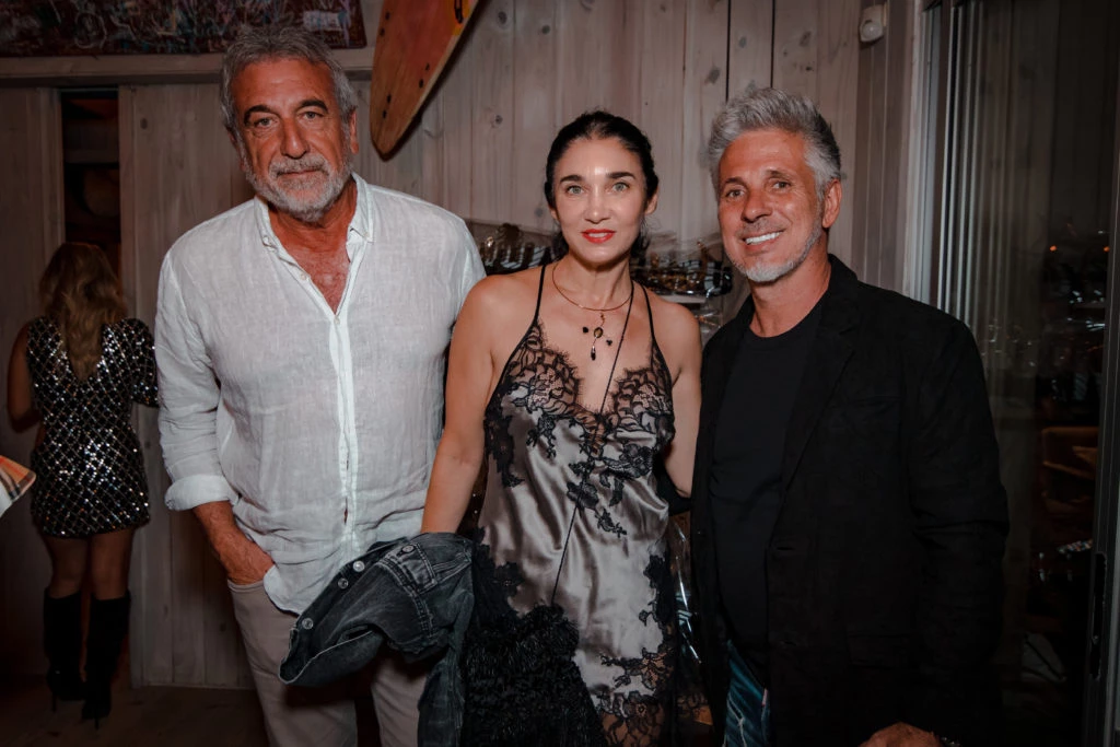 Dniel Awada, Yanina Solnicki y Martin Gandara