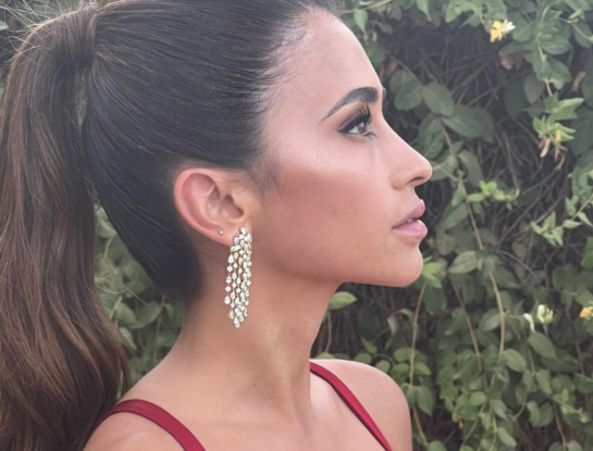 El vestido que Antonela Roccuzzo usó para el cumpleaños de 15 de la sobrina de Messi