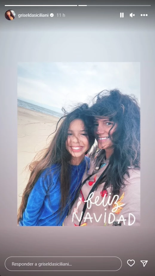 Griselda Siciliani junto a su hija Margarita