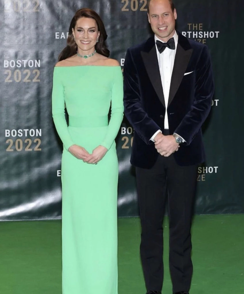 Los príncipes de Gales durante su gira en Estados Unidos. Foto: Instagram. 