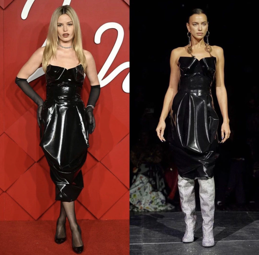 Georgia May Jagger en los Fashion Awards 2022. Foto: Instagram.
