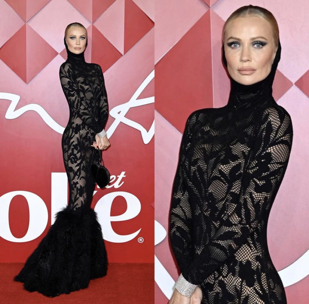 Tatiana Korsakova en los Fashion Awards 2022. Foto: Instagram.