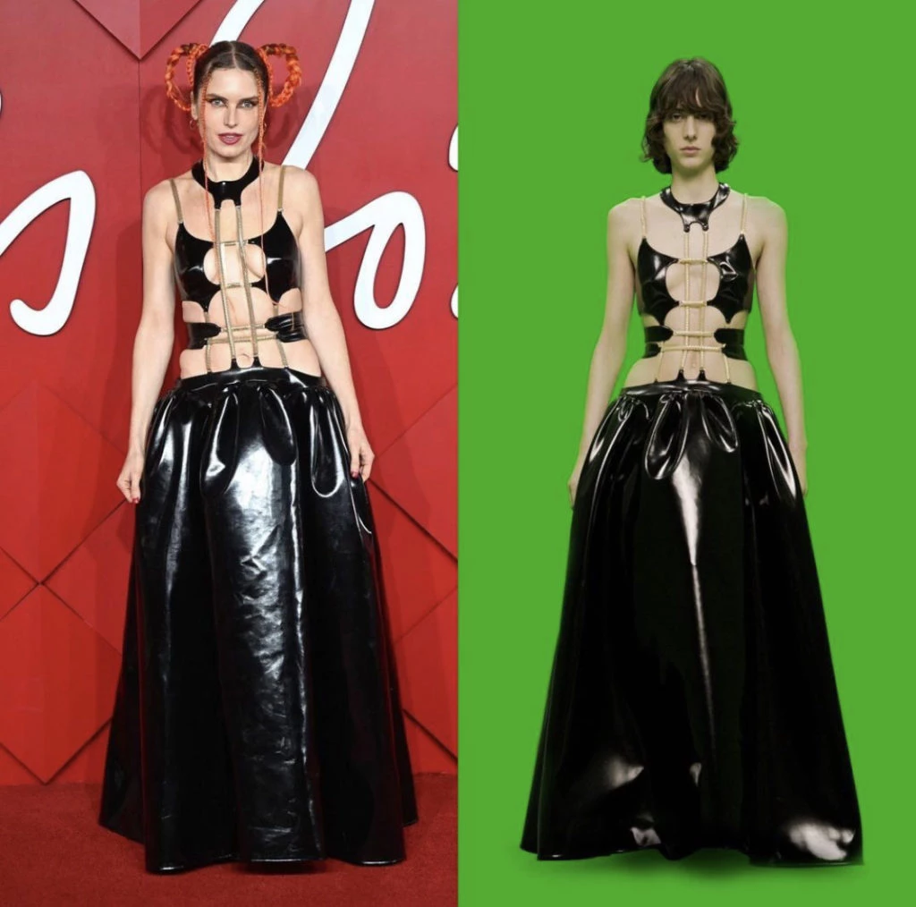 Henri Bergmann en los Fashion Awards 2022. Foto: Instagram.