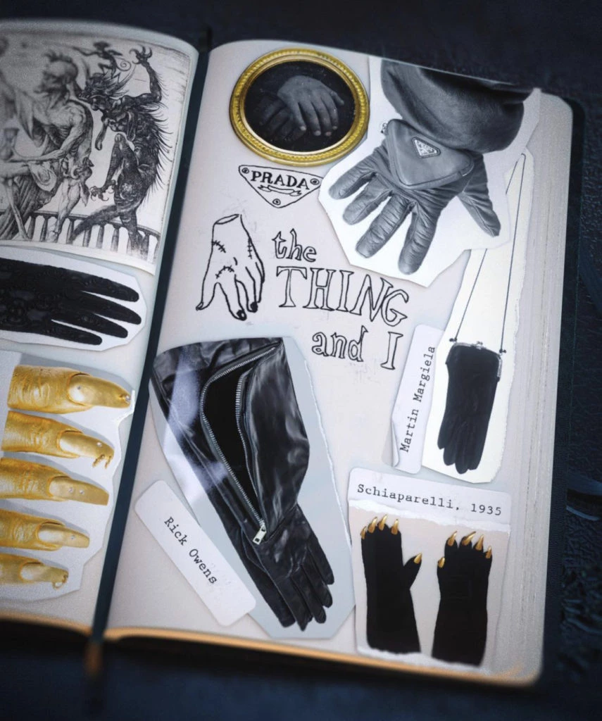 Las piezas de moda que usó Merlina. Foto: Instagram.