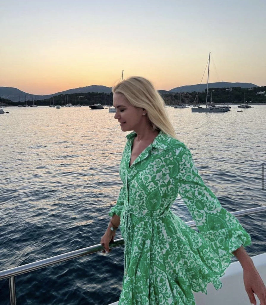 Valeria Mazza de vacaciones en Ibiza. Foto: Instagram.