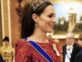 Kate Middleton y su impactante tiara. Foto: Instagram.
