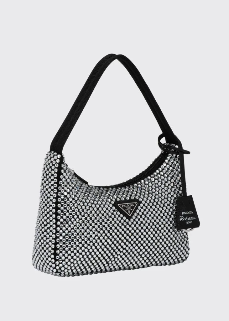 Cartera Prada que lució Lali. Foto: web. 