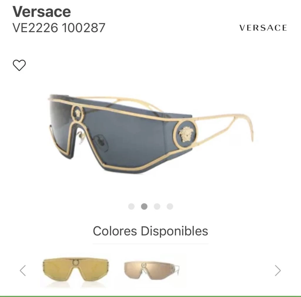 Lali Esposito llevó unos exclusivos lentes Versace en el desierto de Qatar