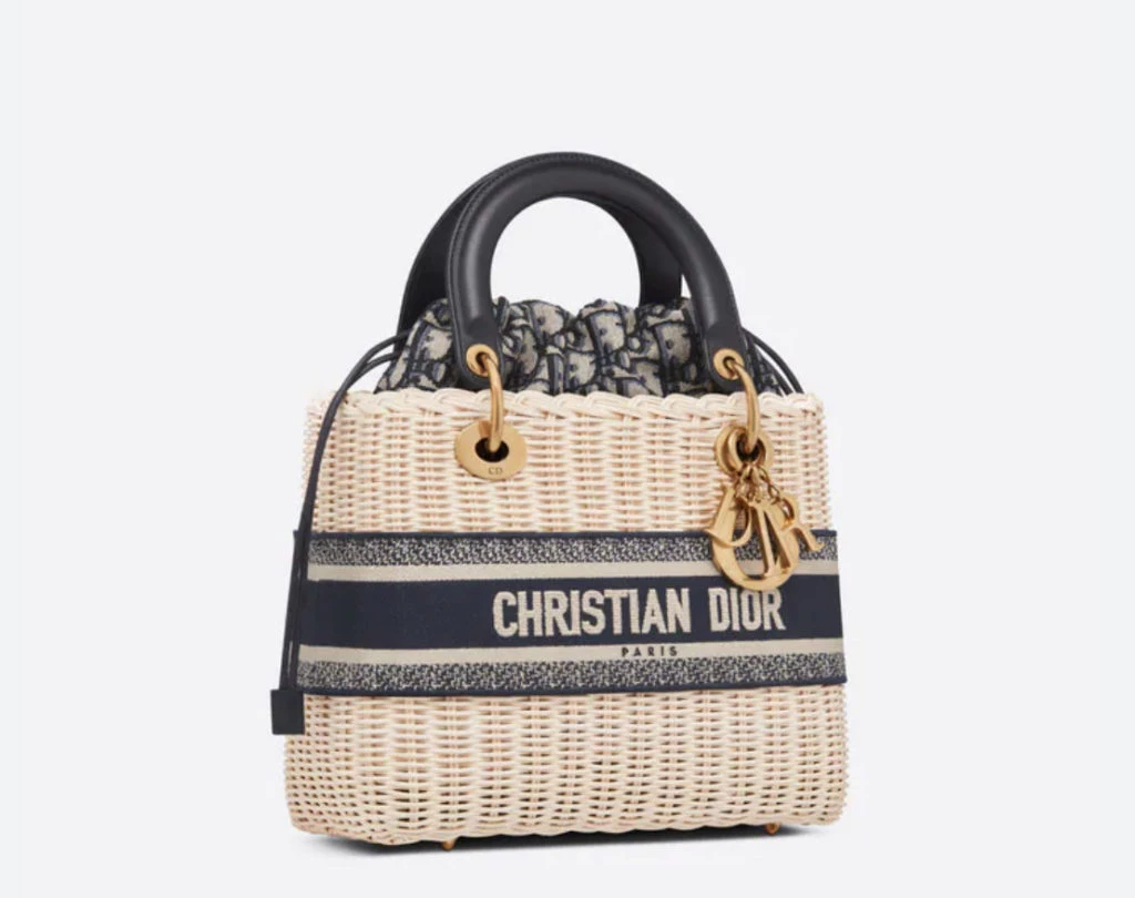 Cartera Christian Dior que lució Wanda Nara. Foto: Instagram.