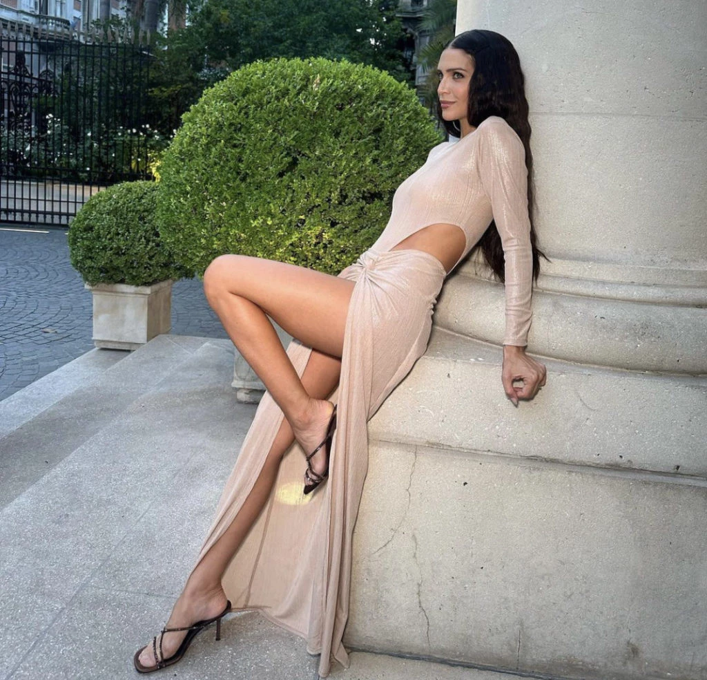 Zaira Nara lució un look muy jugado en un evento en Buenos Aires