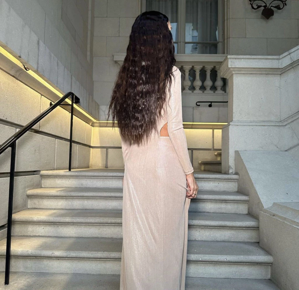 Zaira Nara lució un look muy jugado en un evento en Buenos Aires