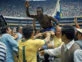 Pelé celebrando una de sus tantas victorias