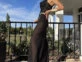 Pampita lució el vestido negro ideal para Nochebuena. Foto: Instagram.
