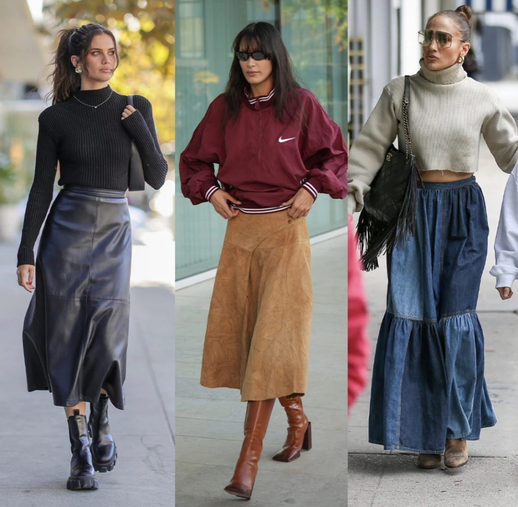 Las faldas, que habían quedado en el olvido, regresaron más fuertes que nunca. Foto: Instagram.