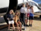 Wanda Nara llegó a Punta del Este con sus hijos y lució una remera de Mauro Icardi. Foto: Instagram.