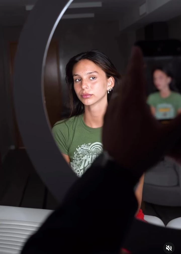 Juana Tinelli se realizó un retoque estético en sus labios