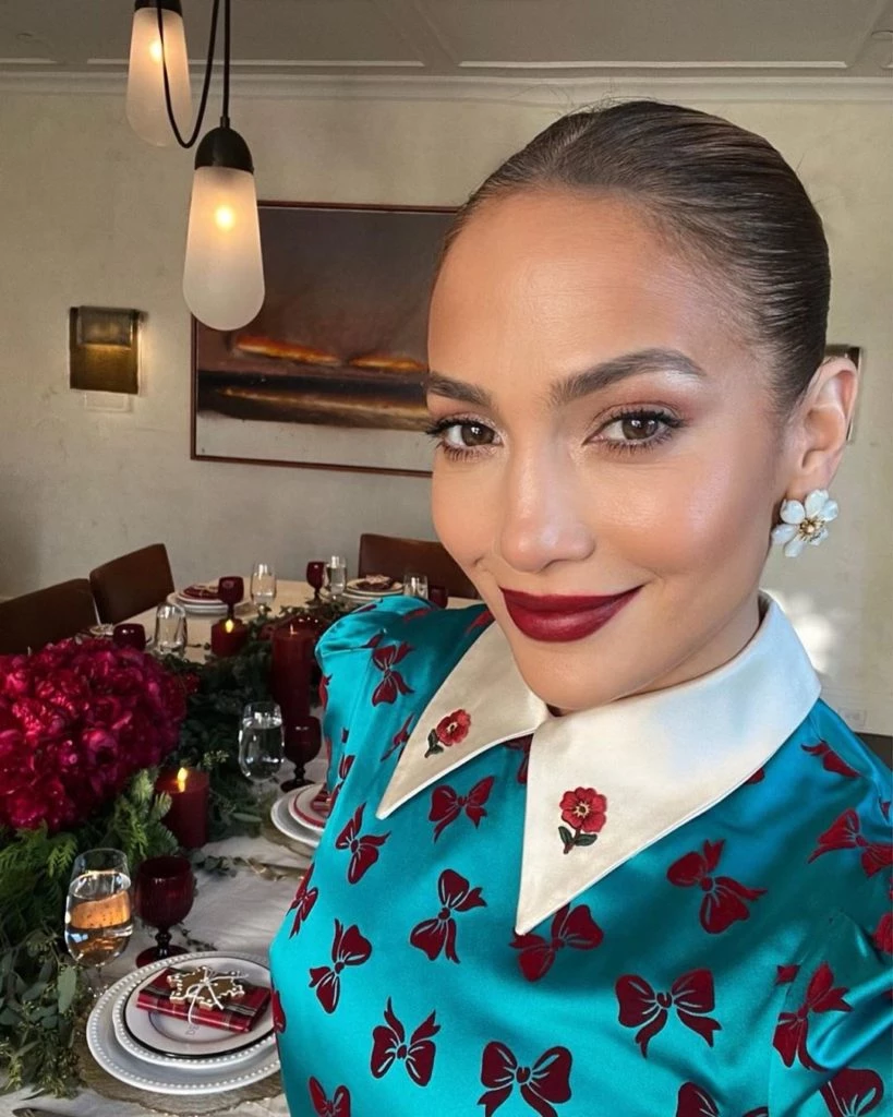 La foto de Jennifer Lopez en Navidad
