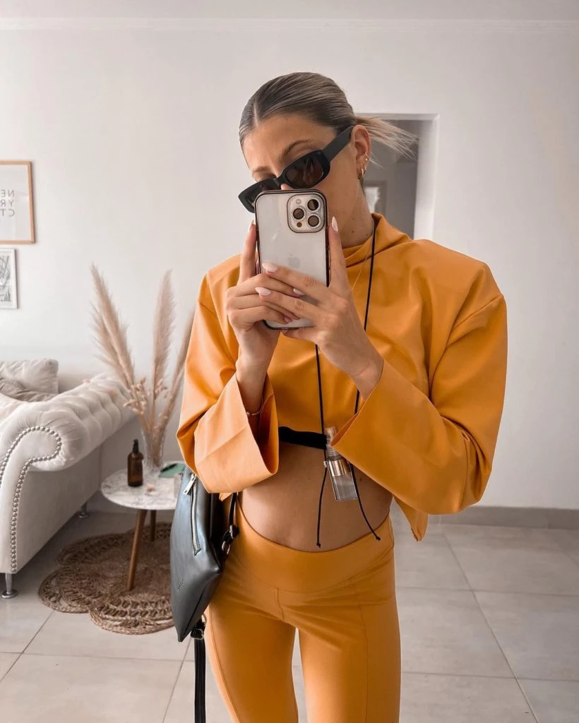 La increíble decoración del living de Cande Ruggeri