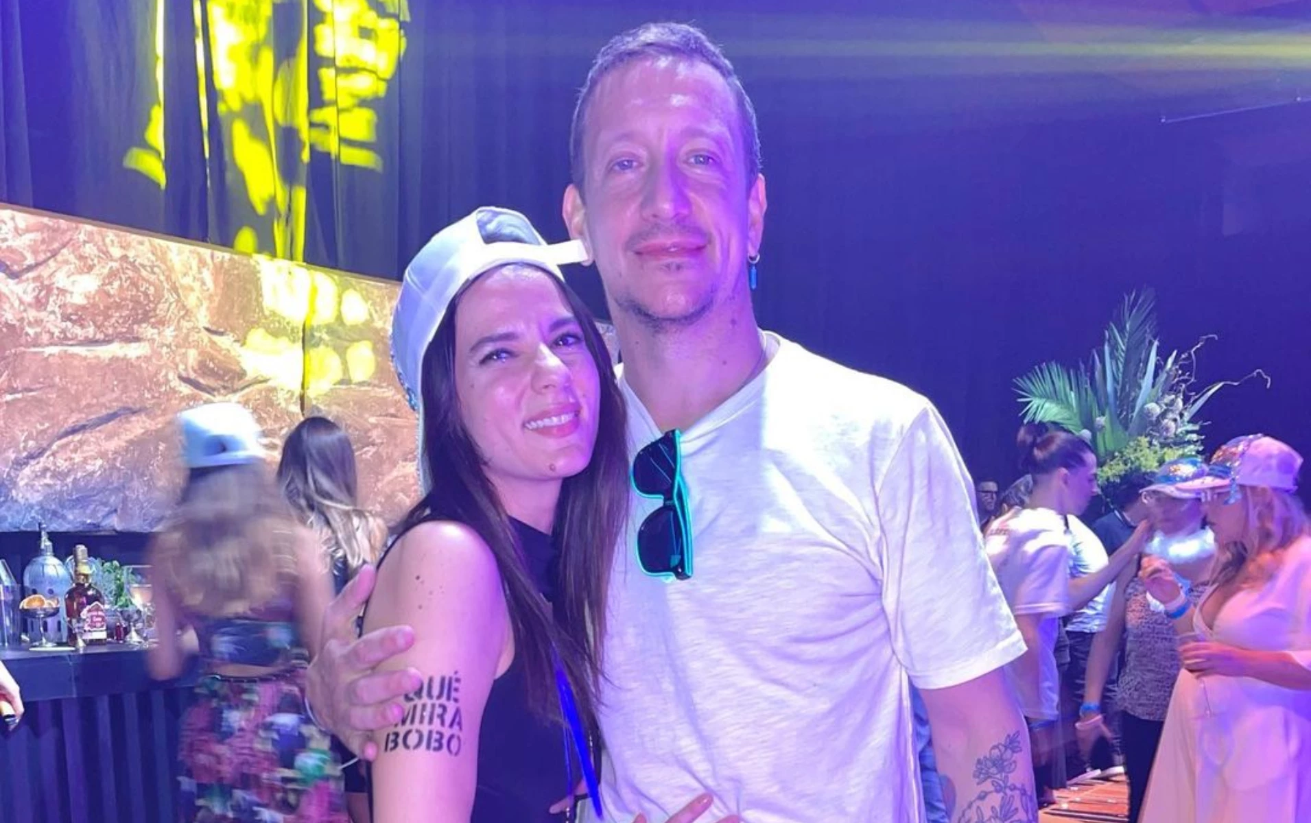 Las fotos de Gime Accardi y Nico Vázquez en la mega fiesta de Lionel Messi